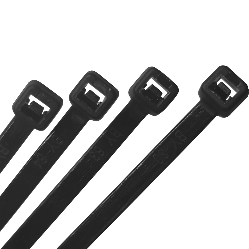 Intermediate Cable Ties (40 lb)-BLACK